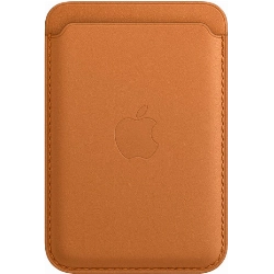 Чехол-бумажник Apple MagSafe для iPhone, золотистая охра