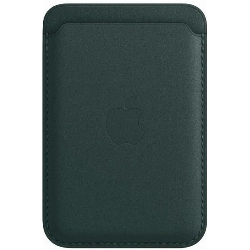 Чехол-бумажник Apple MagSafe для iPhone, зелёный лес