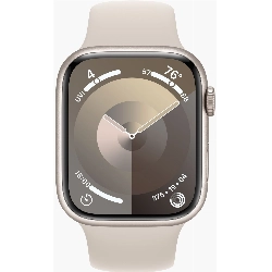 Умные часы Apple Watch Series 9 45 мм Aluminium Case, Starlight Sport Band